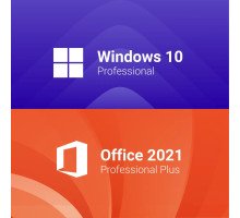 Установка лицензионной Microsoft Windows 10 Pro + Office 2021