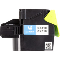 Картридж PowerPlant Lexmark CX410de CY (CX410/CX510) (з чипом)